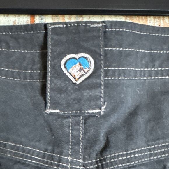 Kuhl Splash Roll Up Pants Women’s 8 Black Hiking Outdoor Camping Cargo - Picture 10 of 16